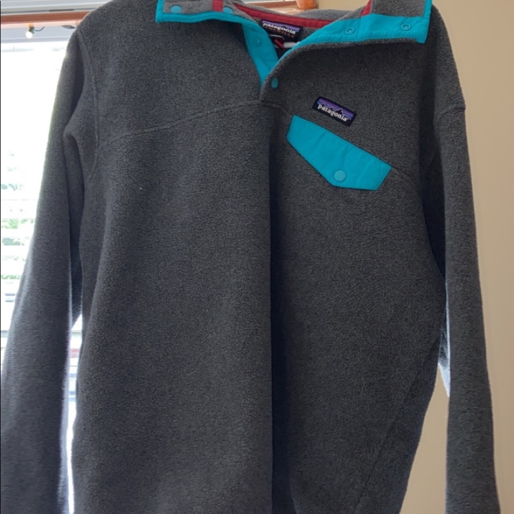 Grey Patagonia Pullover